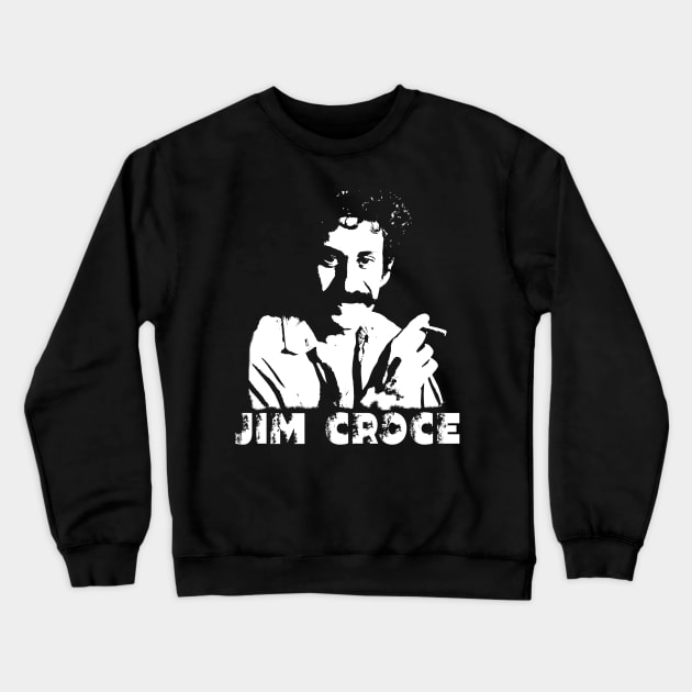 Jim croce vintage Crewneck Sweatshirt by Zby'p